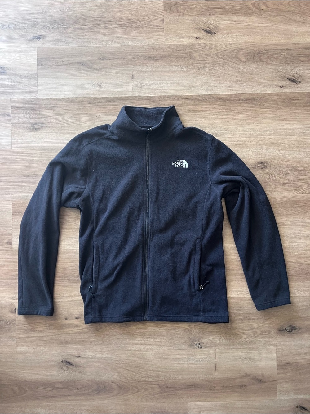 The North Face Men's Black Full-Zip Performance Fleece Jacket